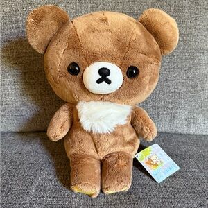 San-X Koguma medium M size plush 11" Authentic Japan teddy bear Rilakkuma NWT